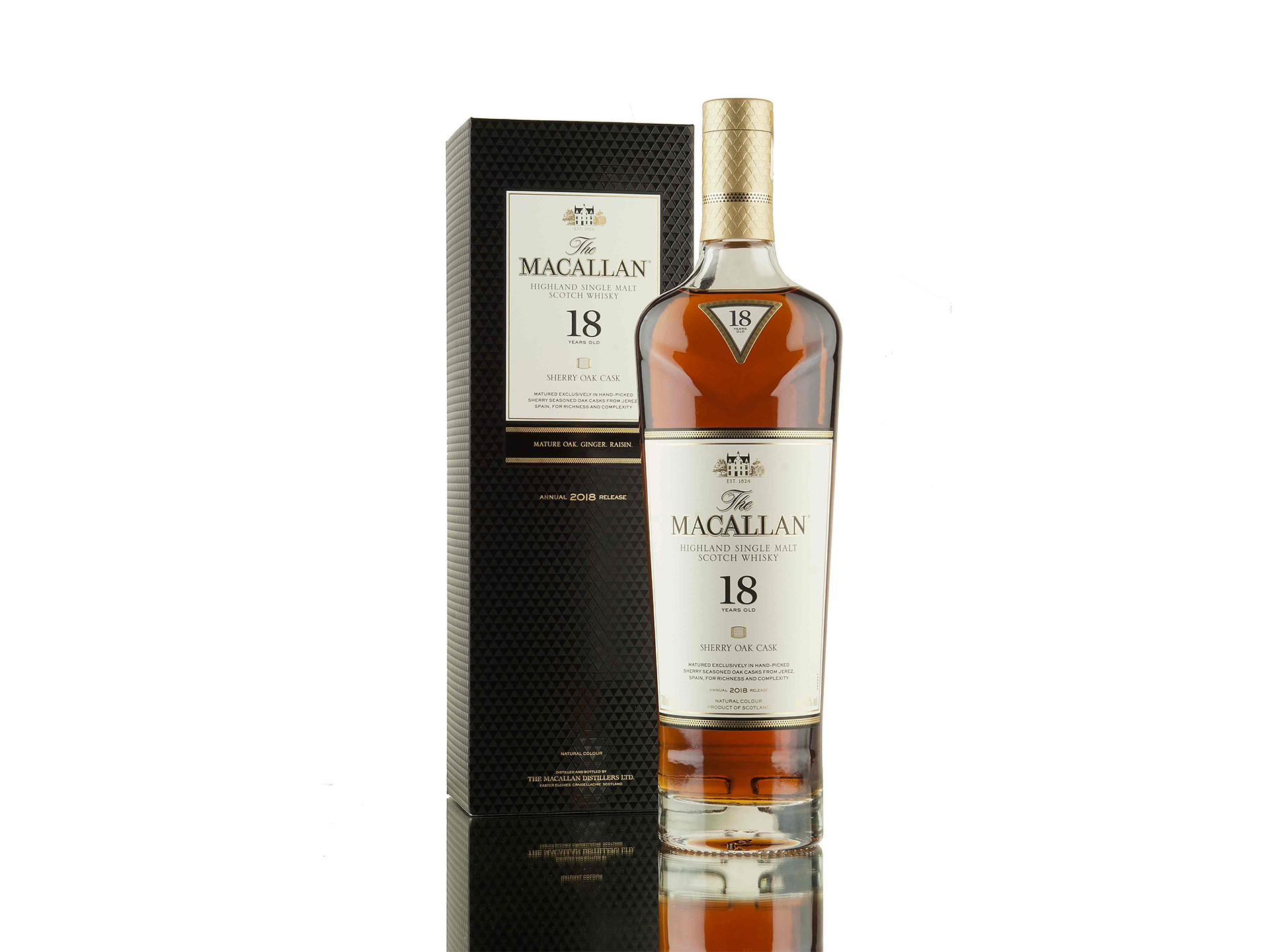 The Macallan 18yrs Sherry Oak Malt